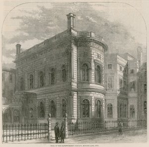 Hall of the Clothworkers Company, Mincing Lane, London af English School