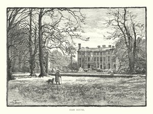 Ham House (gravering) af English School