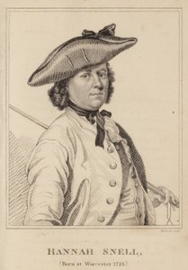 Hannah Snell, født i Worcester 1723 af English School