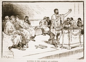 Hannibal i forsamlingen i Kartago af English School