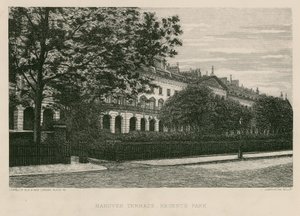 Hanover Terrace, Regents Park, London af English School