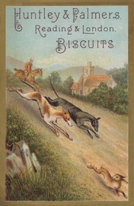 Harejagt (chromolitho) af English School