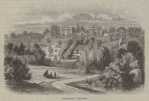Harpurhey kirkegård af English School