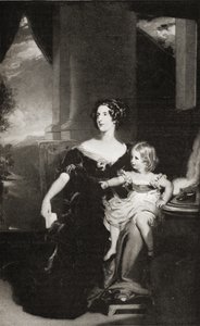 Harriet hertuginde af Sutherland (1806-68) af English School