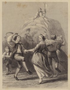 Harvest Dance (gravering) af English School