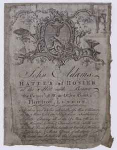 Hattemagere, John Adams, byttekort af English School