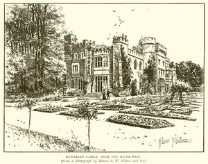 Hawards Castle, fra sydvest af English School