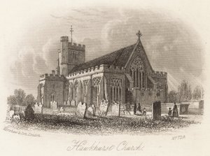 Hawkhurst kirke af English School