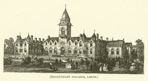 Headingley College, Leeds (kobberstik) af English School
