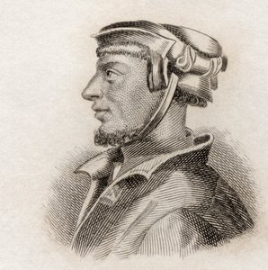 Heinrich Cornelius Agrippa von Nettesheim, 1825 (gravering) af English School