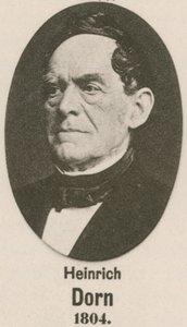 Heinrich Dorn (gravure) af English School