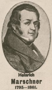 Heinrich Marschner (dybtryk) af English School