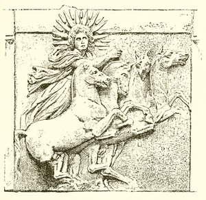 Helios på sin vogn af English School