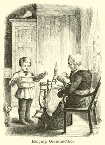 Hjælper bedstemor af English School