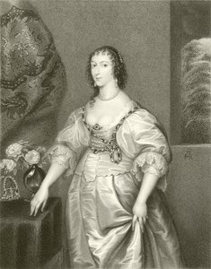 Henriette Maria af English School