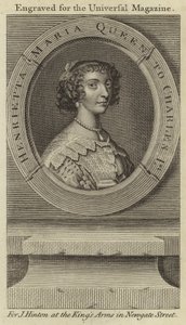 Henrietta Maria, dronning af Charles I af English School
