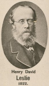 Henry David Leslie (gravure) af English School