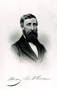 Henry David Thoreau (1817-62) af English School