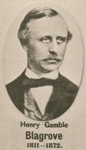Henry Gamble Blagrove (dybtryk) af English School