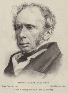 Henry George Earl Grey (gravering) af English School