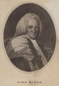 Henry Home, Lord Kames, skotsk advokat, dommer, filosof og retshistoriker (gravering) af English School