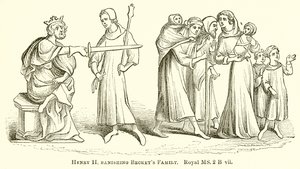 Henry II forviser Beckets-familien af English School
