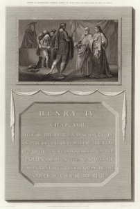 Henry IV, der forpligter prins James af Skotland til sine læreres pleje af English School