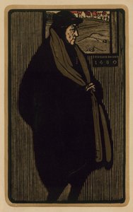 Henry Irving, skuespiller (kobberstik) af English School