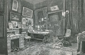 Henry Irvings omklædningsrum af English School