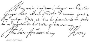 Henry, P af Wales af English School