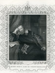 Henry Percy, 9. jarl af Northumberland (1564-1632) af English School