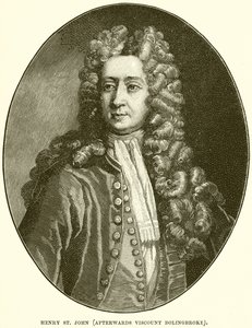 Henry St. John (bagefter Viscount Bolingbroke) af English School