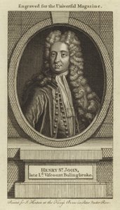 Henry St John, afdøde Lord Viscount Bolingbroke af English School