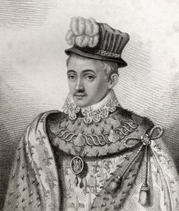 Henry Stewart, graveret af Rivers, illustration fra 