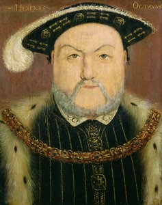 Henrik VIII (1491-1547) af English School