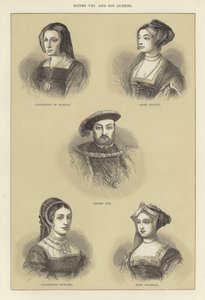Henrik VIII og hans dronninger af English School