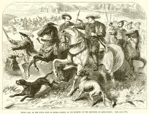 Henrik VII. ved Royal Hunt i Epping Forest, om morgenen henrettelsen af Anne Boleyn