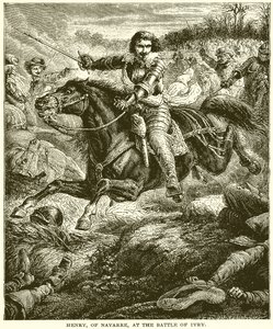 Henry, af Navarra, i slaget ved Ivry