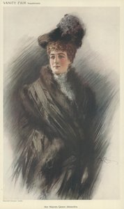 Hendes Majestæt Dronning Alexandra af English School