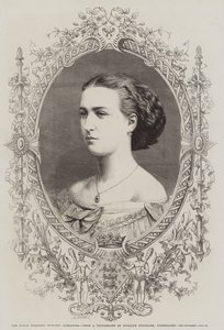 Hendes Kongelige Højhed Prinsesse Alexandra (gravering) af English School