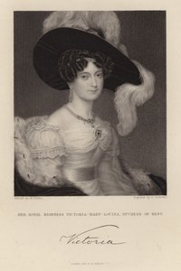 Hendes Kongelige Højhed Victoria Mary Louisa af English School