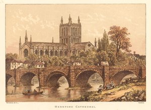 Hereford katedral af English School