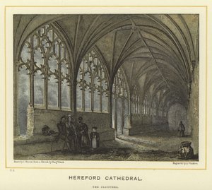 Hereford Cathedral, klostrene af English School