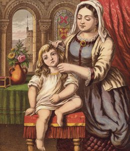 Hey Diddle Diddle (farve litho) af English School