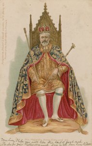 Hans Majestæt Kong Edward VII af English School