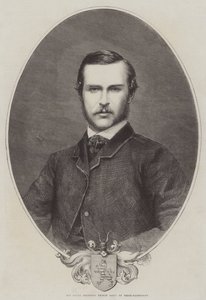 Hans Kongelige Højhed Prins Louis af Hesse-Darmstadt (stik) af English School
