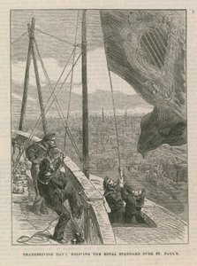 Hejser Royal Standard over St Pauls af English School