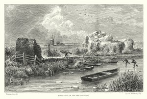 Holm Lode, i Fen Country (gravering) af English School