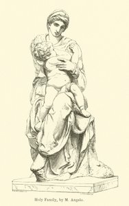 Holy Family, af M Angelo (gravering) af English School