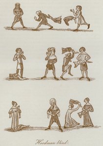 Hoodman blind (litho) af English School